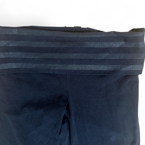 2012 PINK Victoria's Secret Black Sequin Foldover Leggings - Picture 6 of 9